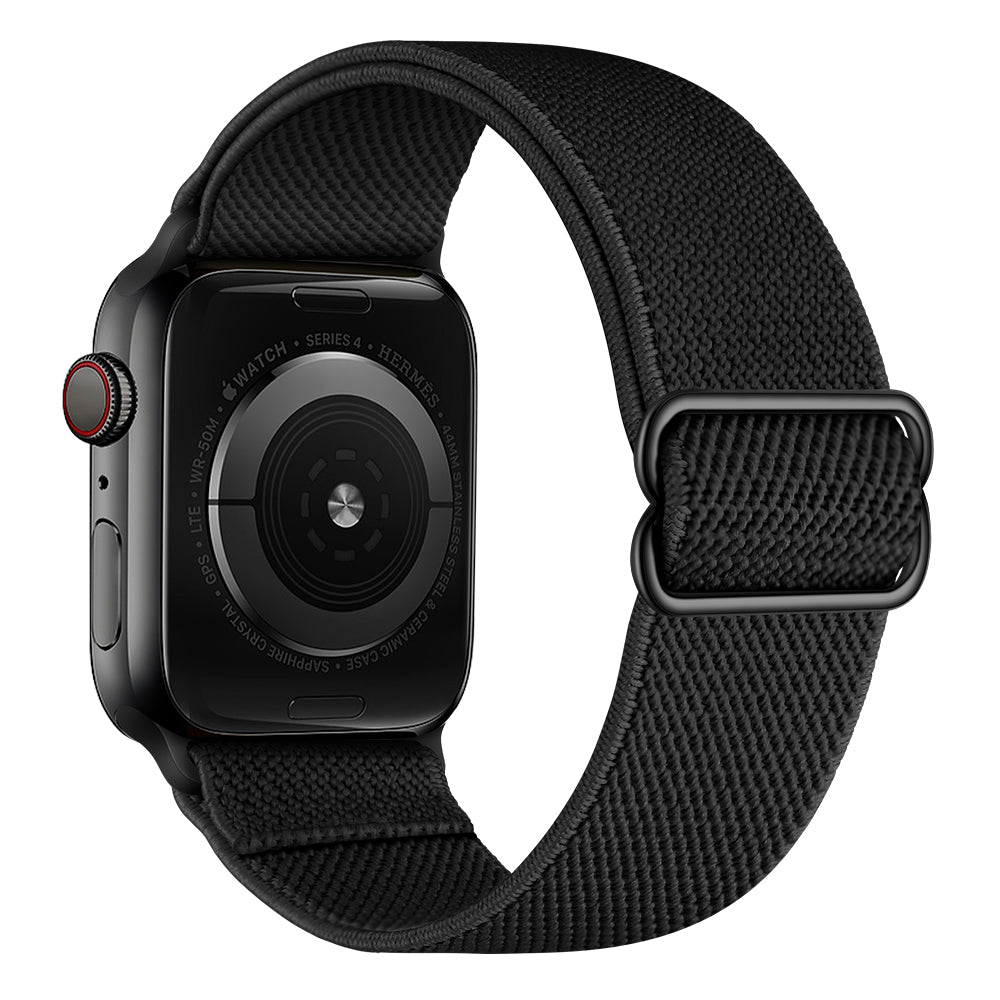Adjustable Woven Polyester Watchband Wrist Strap Replacement for Apple Watch Series 9 8 7 6 SE (2023) SE(2022) 40mm 3 2 1 38mm Adjustable Woven Polyester Watchband Wrist Strap Replacement for Apple Watch Series 9 8 7 6 SE (2023) SE(2022) 40mm 3 2 1 38mm